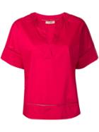 Twin-set Lace Insert T-shirt - Pink