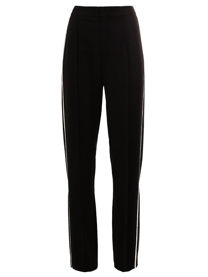 Chloé Beaded Stripe Trousers