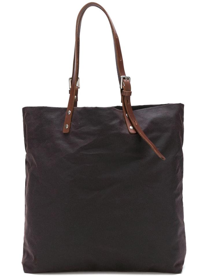 Ally Capellino Natalie Waxed Tote - Brown