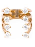 Delfina Delettrez Diamond 'dots' Ring - Metallic