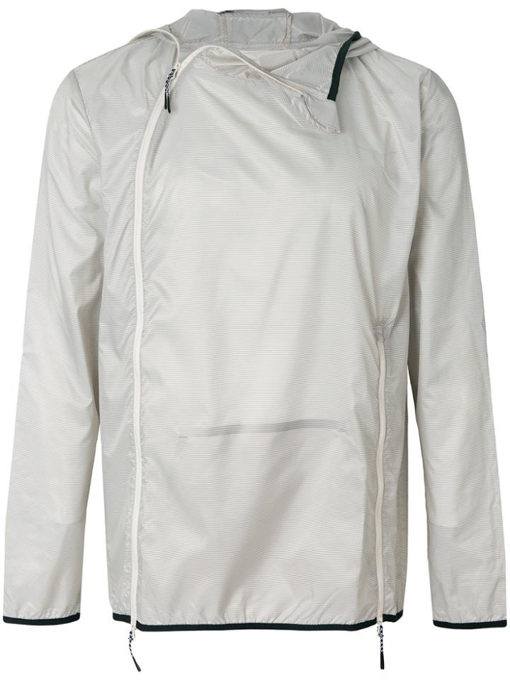 Asics Zipped Windbreaker - Grey