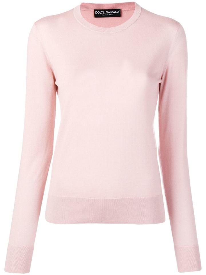 Dolce & Gabbana Crew Neck Jumper - Pink