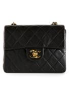 Chanel Vintage Mini Quilted Shoulder Bag, Women's, Black