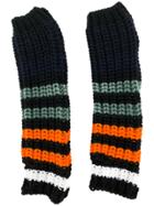 Sonia Rykiel Striped Knitted Gloves - Multicolour