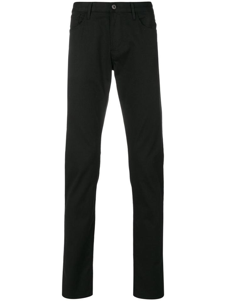 Emporio Armani Slim Fit Jeans - Black