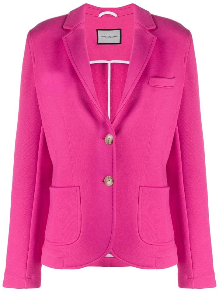 Roqa Single Breasted Blazer - Pink