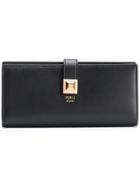 Fendi Long Continental Wallet - Black