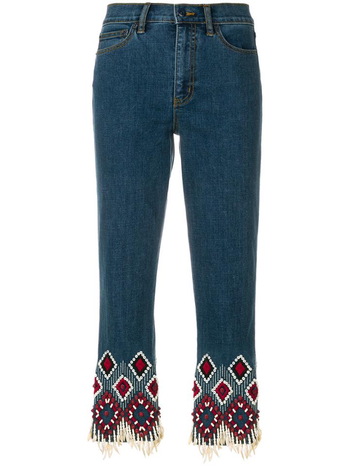 Tory Burch Mia Jeans - Blue