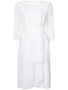 Vanessa Seward Drawstring Dress - White