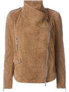 Barbara Bui Draped Biker Jacket