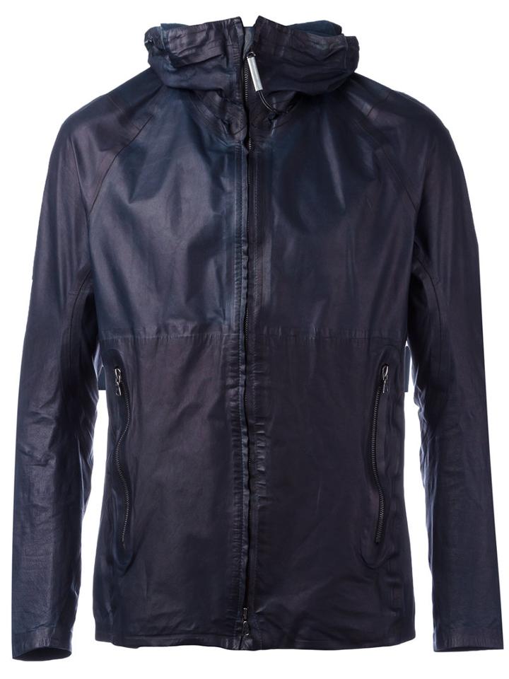 Isaac Sellam Experience - Lightweight Jacket - Men - Calf Leather - L, Blue, Calf Leather
