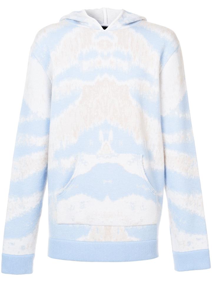 Baja East Hooded Sweatshirt - Blue