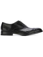 Henderson Baracco Classic Oxford Shoes, Men's, Size: 43, Black, Calf Leather/leather