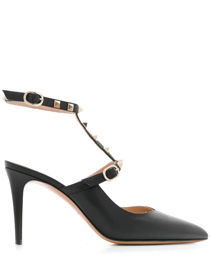Valentino Valentino Garavani Rockstud 85 Pumps - Black
