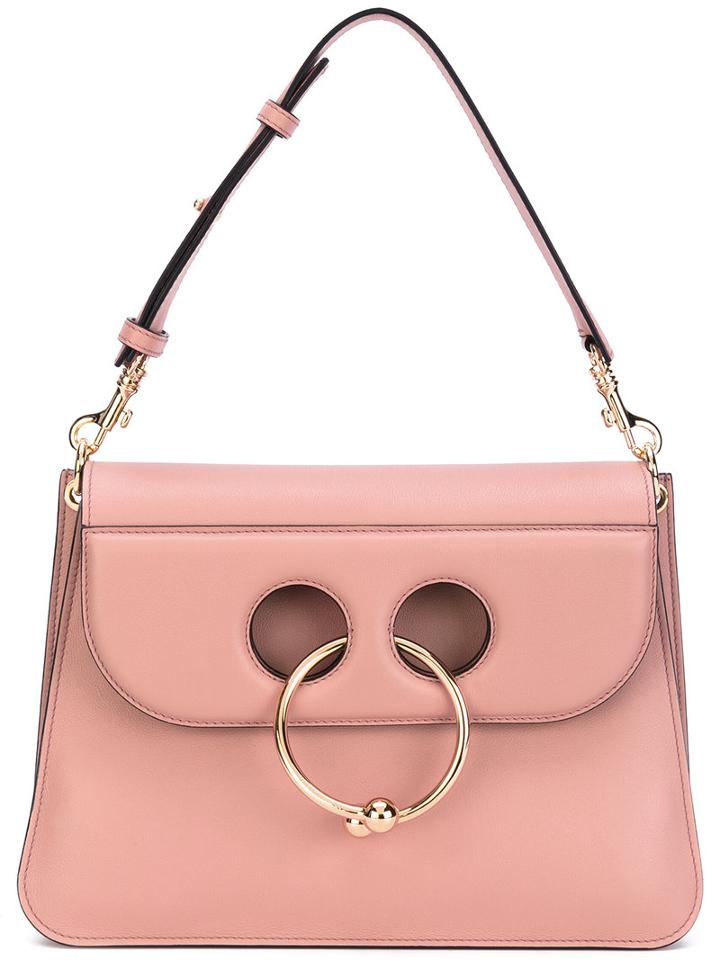 J.w.anderson Medium 'pierce' Bag, Women's, Pink/purple, Calf Leather