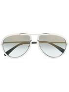 Givenchy Eyewear Pilote Sunglasses - Silver
