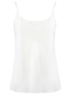 Egrey Sleeveless Top, Women's, Size: 42, White, Acetate/viscose