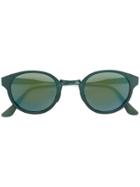 Retrosuperfuture Round Frame Sunglasses - Green