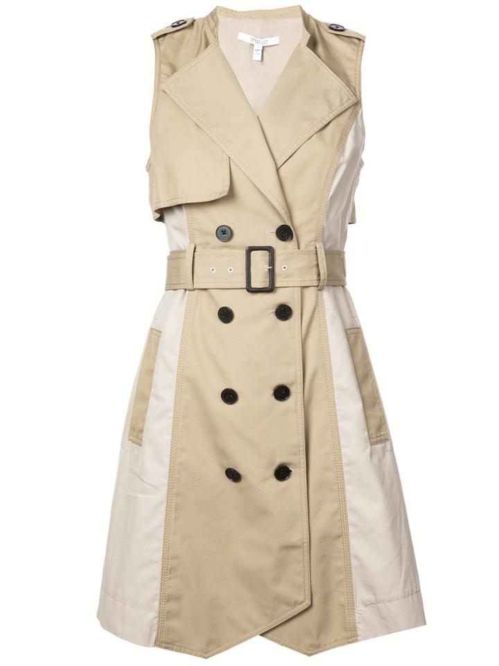 Derek Lam 10 Crosby Double-breasted Dress - Neutrals
