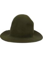 Horisaki Design & Handel High Hat, Men's, Size: Medium, Green, Rabbit Fur Felt