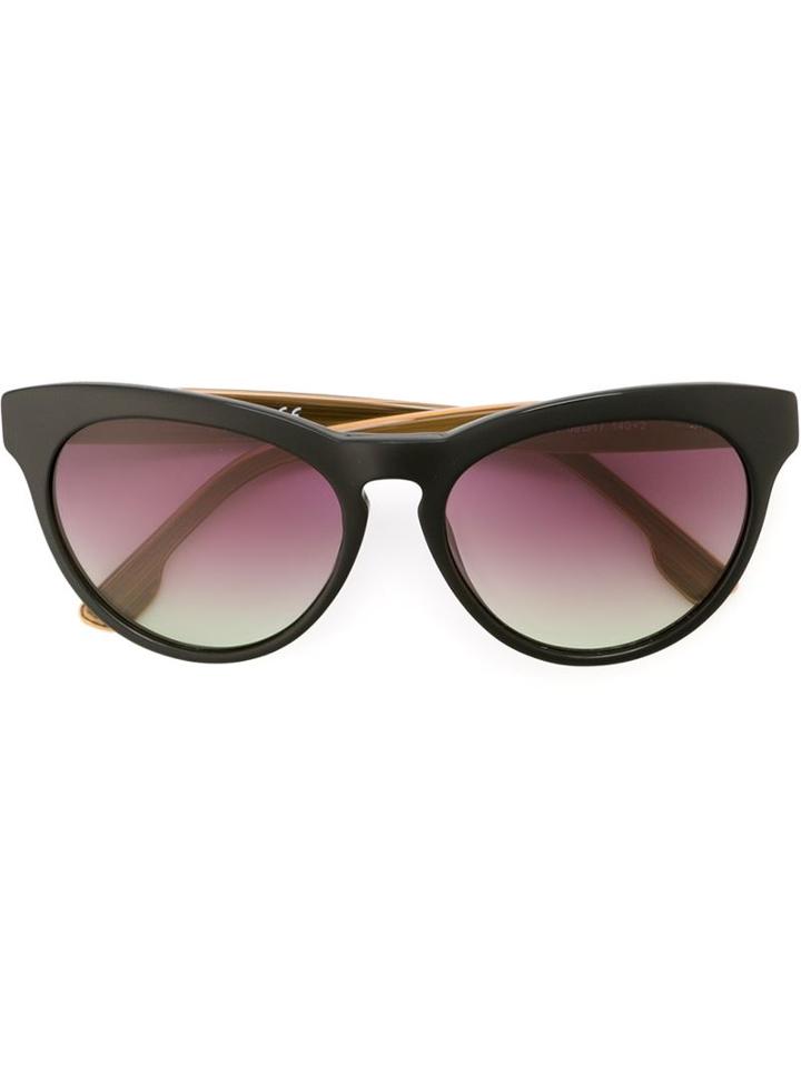 Diesel Round Shaped Gradient Lenses Sunglasses