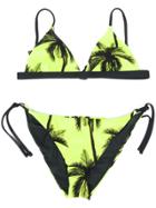 Mc2 Saint Barth Kids Donniet Printed Bikini - Yellow
