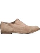 Officine Creative Laceless Shoes, Men's, Size: 43, Nude/neutrals, Suede