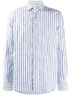 Etro Striped Print Shirt - Blue