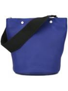 Marni 'bucket' Tote, Women's, Blue, Calf Leather