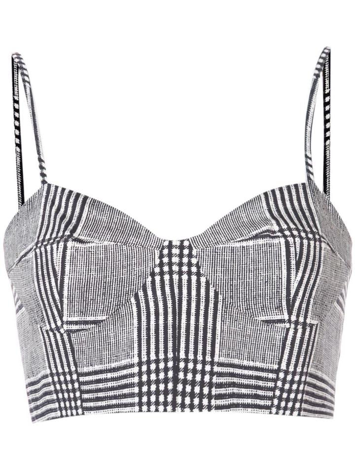 Fleur Du Mal Unstructured Bra Top - Black