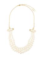 Vivienne Westwood Layered Short Necklace - White
