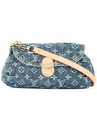 Louis Vuitton Vintage Mini Pleaty Monogram Handbag - Blue