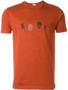 Paul Smith Jeans Fingerprint T-shirt, Men's, Size: L, Yellow/orange, Organic Cotton