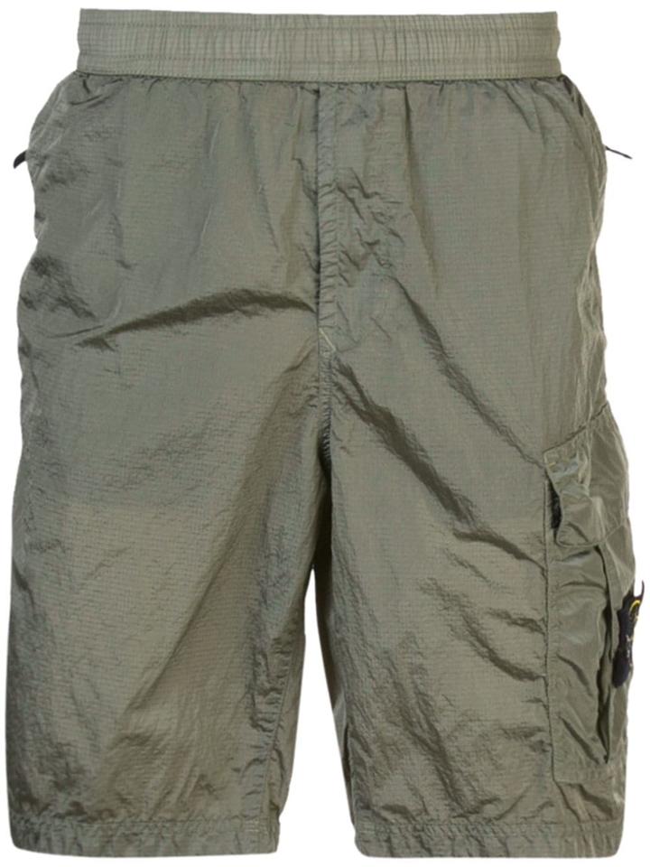 Stone Island Nylon Sports Shorts - Green