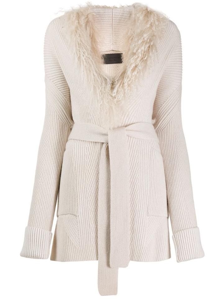D.exterior Avorio Cardigan - White