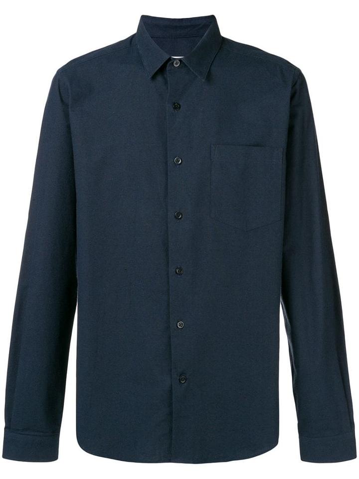 Ami Paris Chest Pocket Shirt - Blue