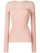 Mrz Ribbed Skinny-fit Sweater - Neutrals