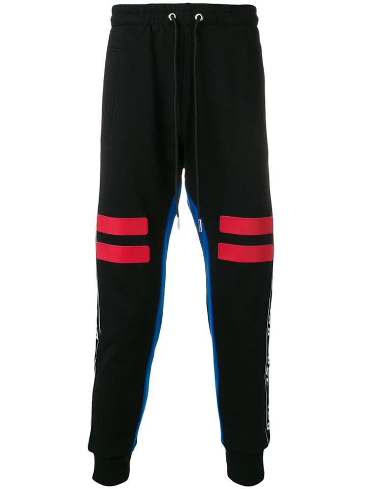 Diesel Logo Tape Track Pants - Black