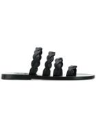 Ancient Greek Sandals Strappy Sandals - Black