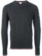 Moncler Gamme Bleu Classic Jumper, Men's, Size: Xl, Grey, Virgin Wool
