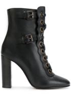 Chloé Orson High Heeled Booties - Black