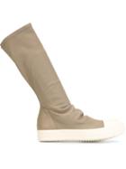 Rick Owens Sneaker Boots, Women's, Size: 39, Nude/neutrals, Cotton/leather/rubber