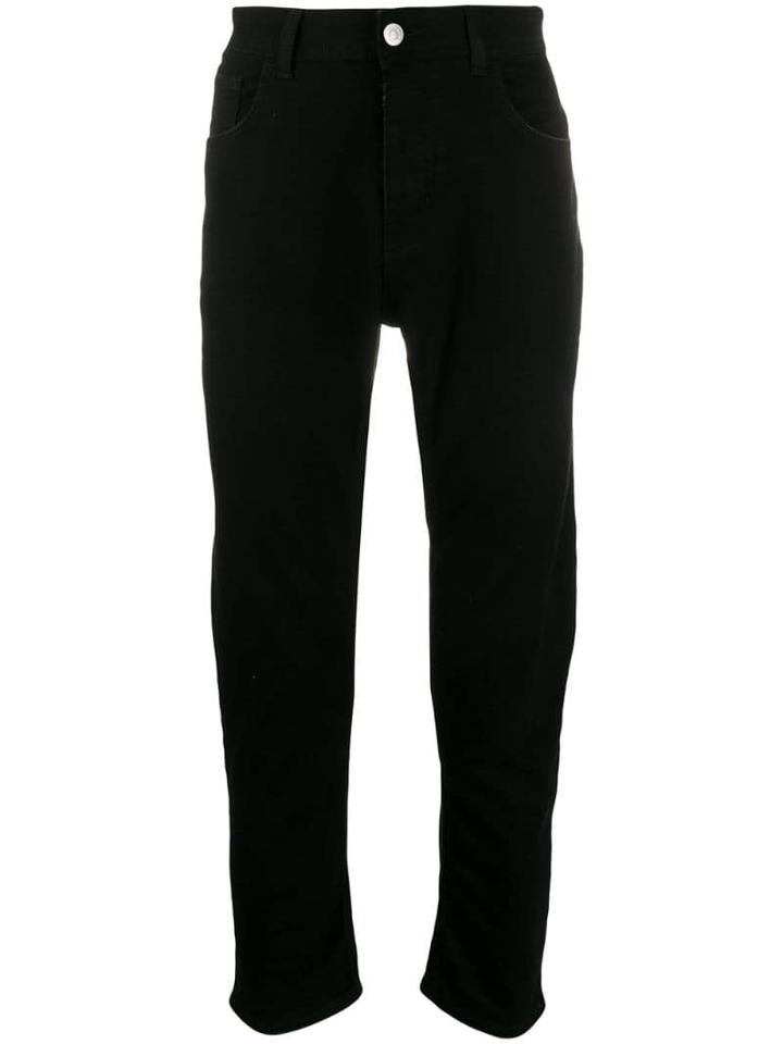 Haikure Loose Fit Denim Jeans - Black