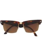 Celine Eyewear Square Sunglasses - Brown