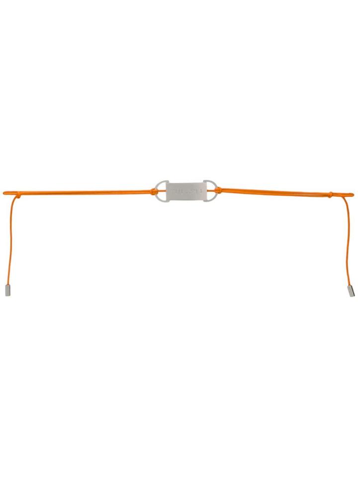 Unravel Project Engraved Rope Belt - Orange