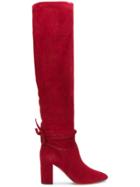 Aquazzura Milano Knee-high Boots - Red