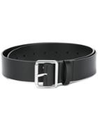 Raf Simons Classic Belt, Men's, Size: 90, Black, Leather