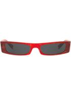 Alain Mikli Edwidge Sunglasses - Red