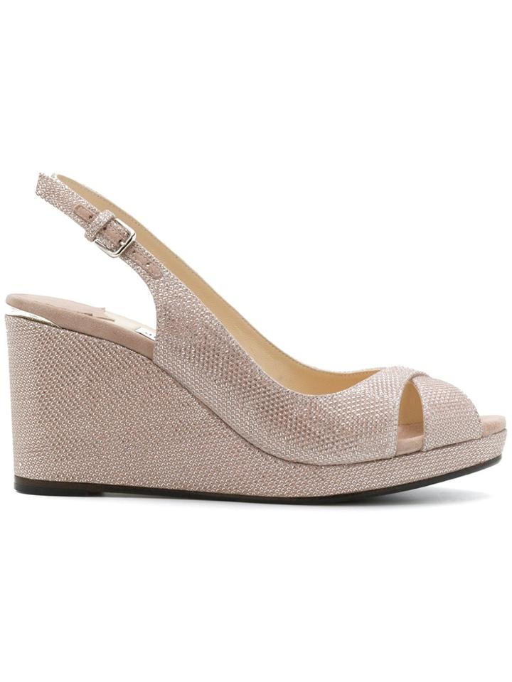 Jimmy Choo Amely 80 Sandals - Pink