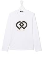Dsquared2 Kids Dd Logo T-shirt, Girl's, Size: 14 Yrs, White